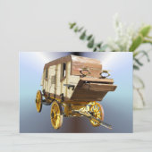 Stagecoach der 1860er - Denver Gold Rush (Stehend Vorderseite)