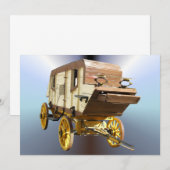 Stagecoach der 1860er - Denver Gold Rush (Vorne/Hinten)