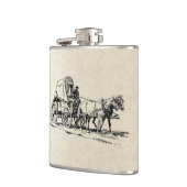 Stagecoach Flask Flachmann (Links)