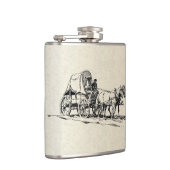 Stagecoach Flask Flachmann (Rechts)