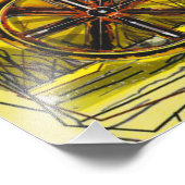 Stagecoach in the Desert Fotodruck (Ecke)