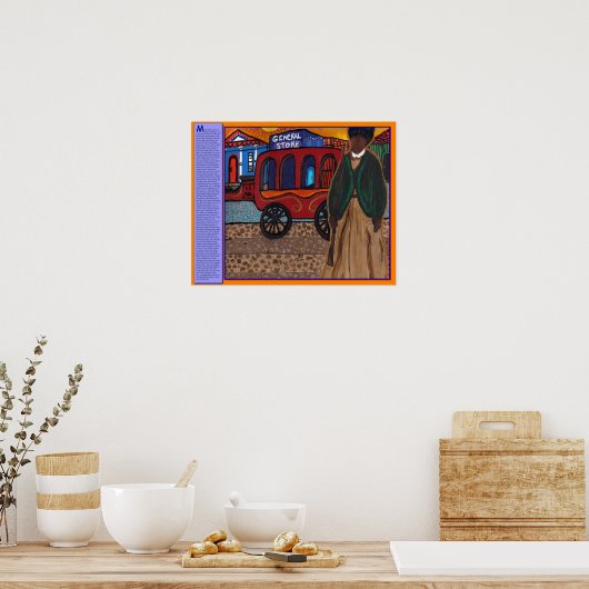 Stagecoach Mary Fields Poster (Küche)