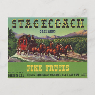 Stagecoach Postkarte