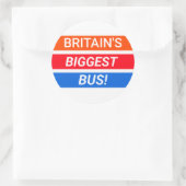 Stagecoach-Sticker Runder Aufkleber (Tasche)