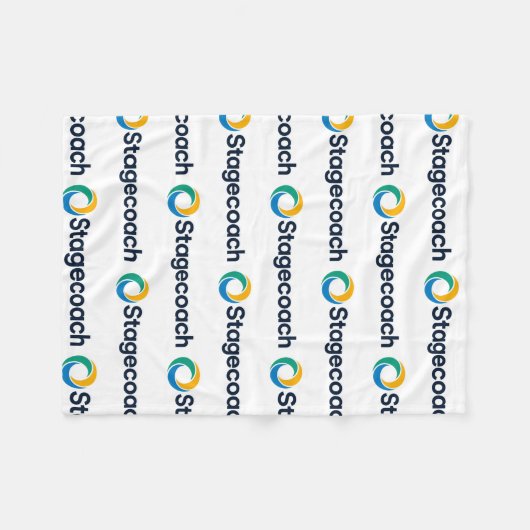 Stagecoach Throw Blanket Fleecedecke (Vorderseite (Horizontal))