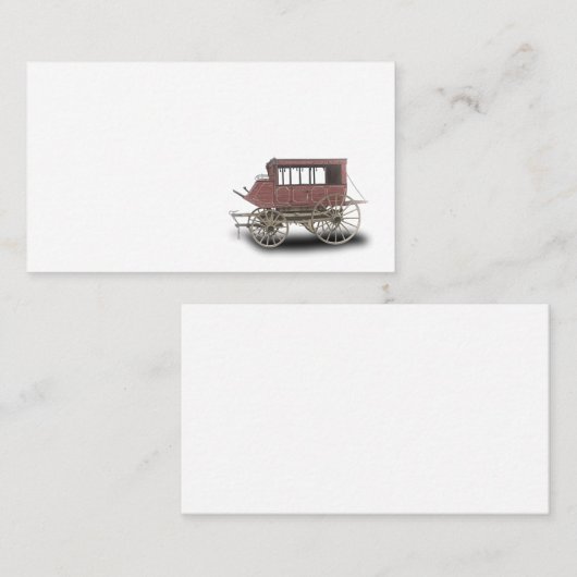 STAGECOACH VISITENKARTE (Vorne/Hinten)