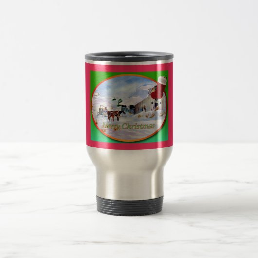 Stagecoach Weihnachtsfeier Tasse (Mittel)