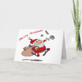 Stagecoach Weihnachtskarte Feiertagskarte (Rückseite)