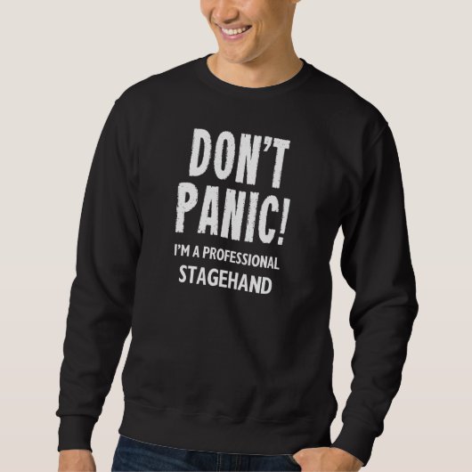 Stagehand Sweatshirt (Vorderseite)
