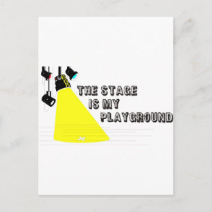 StageIsMyPlayground Postkarte
