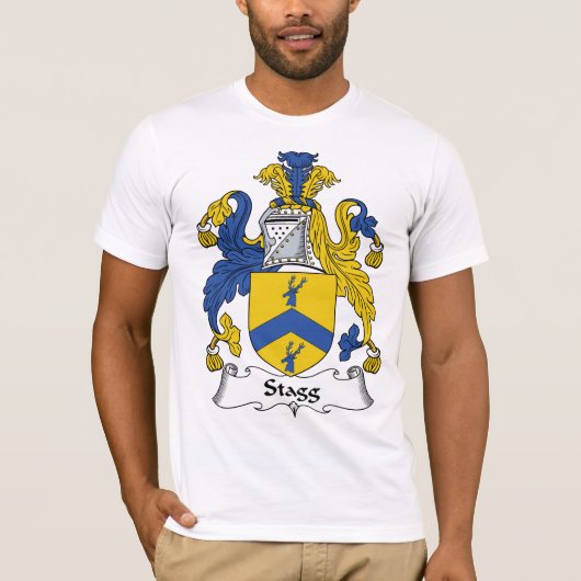 Stagg Familienwappen T-Shirt (Vorderseite)
