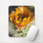 Staghorn Cholla Blüte Mousepad (Mit Mouse)