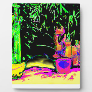Staghorn Farn GEHEN GREEN1a jGibney das MUSEUM Fotoplatte