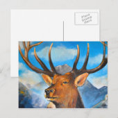 Stags Atem. Postkarte (Vorne/Hinten)