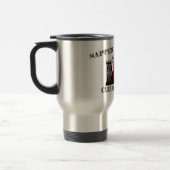 Stahl 82. des Sapper-12B im Flugzeug Reisebecher (Links)