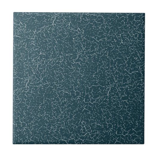 Stahl Blaue Schnürsenkel Glaze Solid Color Tile Fliese (Vorderseite)