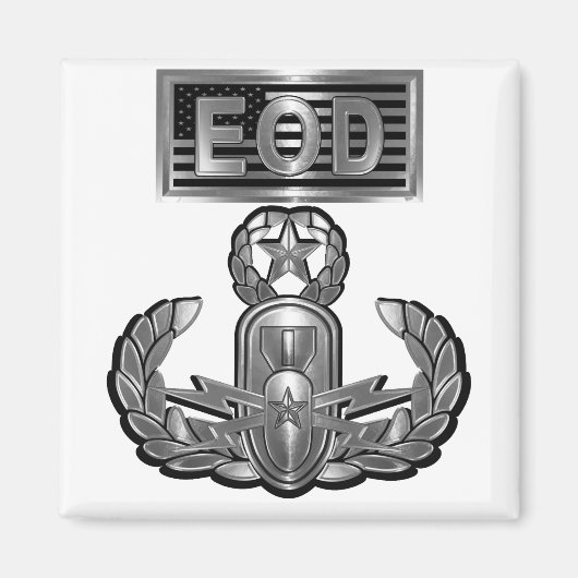 Stahl-Design-Master-Sprengkörper-Entsorgung Magnet (Vorne)