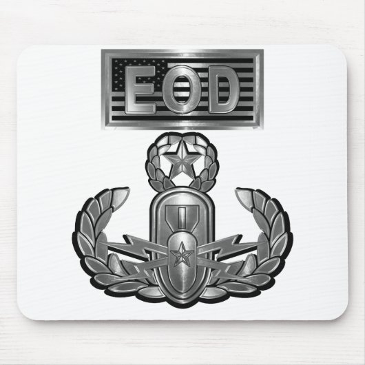 Stahl-Design-Master-Sprengkörper-Entsorgung Mousepad (Vorne)