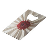 Stahl Flaschenöffner mit japanischen Farben (Rückseite Schrägansicht)