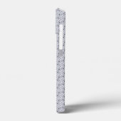 Stahl mit Wassertropfen Case-Mate iPhone Hülle (Rückseite / Links)