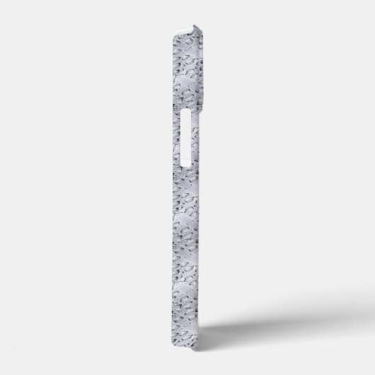 Stahl mit Wassertropfenmuster Case-Mate iPhone Hülle (Rückseite / Rechts)