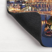 Stahl und Indigo-Sandwich Mousepad (Ecke)