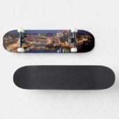 Stahl und Indigo-Sandwich Skateboard (Horizontal)