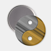 Stahl und Messing Magnet (Vorderseite/Rückseite)