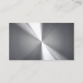 Stahl- und Metallverarbeitung Visitenkarte (Rückseite)