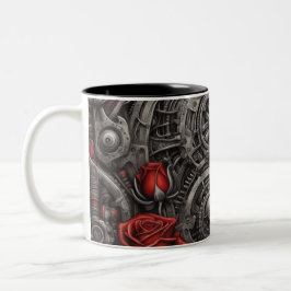 Stahl und Rose 011 Zweifarbige Tasse