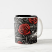 Stahl und Rose 014 Zweifarbige Tasse (VorderseiteRechts)