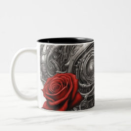 Stahl und Rose 014 Zweifarbige Tasse