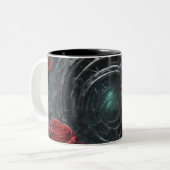 Stahl und Rose 015 Zweifarbige Tasse (Vorderseite Links)
