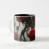 Stahl und Rose 028 Zweifarbige Tasse (Vorderseite Links)