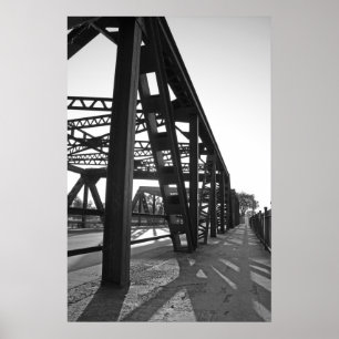 Stahl und Schatten Poster