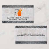 Stahl und Stein | Werkstattreparatur Visitenkarte (Vorne/Hinten)