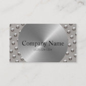 Stahl Visitenkarte (Vorderseite)