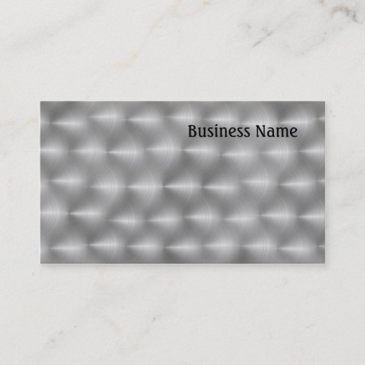 Stahl Visitenkarte (Vorderseite)