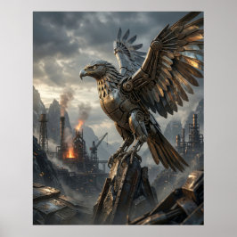 Stahladler-Gipfel Poster