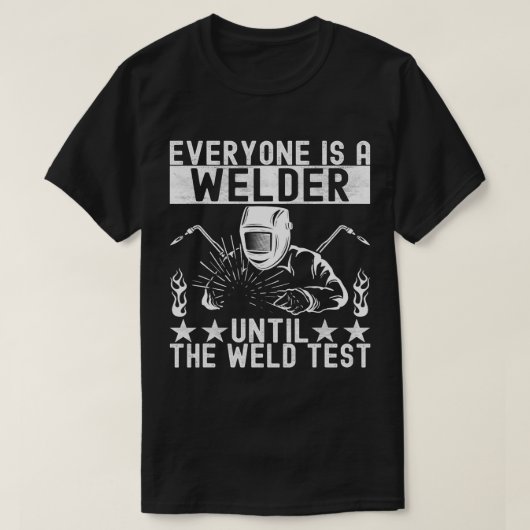 Stahlarbeiter Schweißen von Merch Welder T-Shirt (Design vorne)