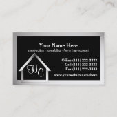 Stahlbau Visitenkarte (Vorderseite)