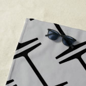 Stahlbeere Strandtuch (Beispiel)