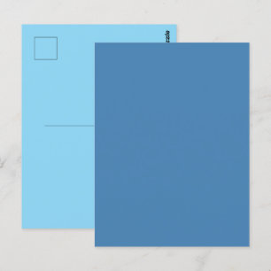 Stahlblau Grau Einheitliche Farbe Postkarte