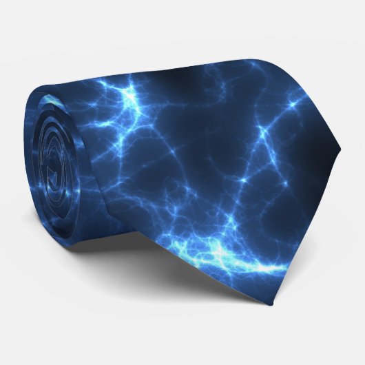 Stahlblau Krawatte (Gerollt)