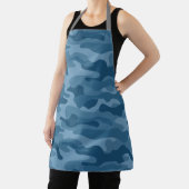 Stahlblau Monocolor Camo Schürze (InSitu)