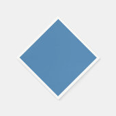 Stahlblau Serviette (Ecke)