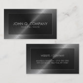 Stahlblick-Visitenkarte Visitenkarte (Vorne/Hinten)