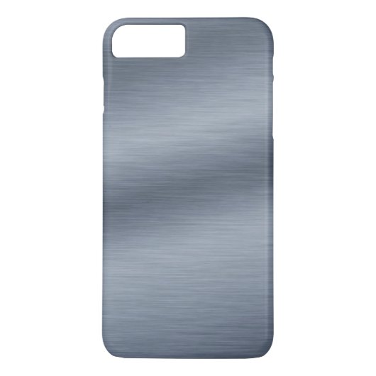 Stahlbürste Look Elegantes iPhone 7 Plus Fall Case-Mate iPhone Hülle (Rückseite)