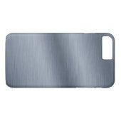 Stahlbürste Look Elegantes iPhone 7 Plus Fall Case-Mate iPhone Hülle (Rückseite (Horizontal))