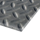 Stahldiamant-Platten-Hintergrund Schneidebrett (Ecke)